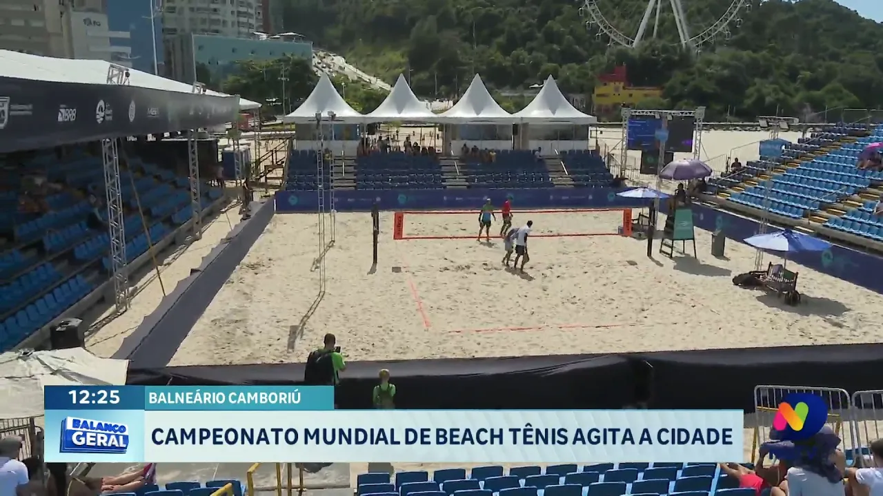 Balneário Camboriú Sedia pela Terceira Vez o Campeonato Mundial de Beach Tênis