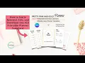 How to Edit and Download a Printable Planner Template