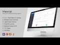 Material Design Angular Admin Web App Themeforest Website Templates and Themes