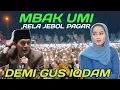 Gus iqdam terbaru⁉️mbak umi jama'ah Cantik rela jebol pagar demi Gus iqdam 