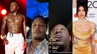 t i boosie lil nas x dua lipa madonna u0026 more react to dababys homophobic rolling loud comments