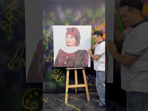 لوحة من إبداعي #رسام #art #artist
