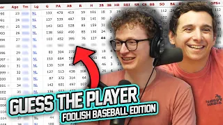 Can Foolish Baseball name these players ONLY by their stats