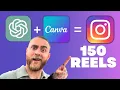 Lagu Make 150 Trial Reels for Instagram in 15 minutes using ChatGPT and Canva