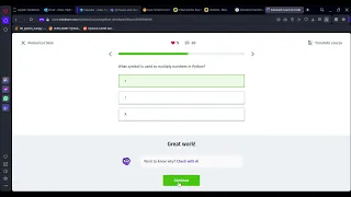 05 Numerical Data Python Developer Sololearn