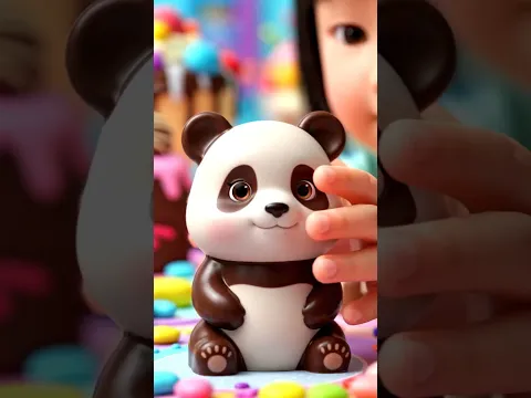 Cute Moving Panda Chocolate Smash!