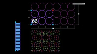 Autocad dynamic block with array