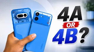 Nothing Phone 4A vs Nothing Phone 4B Comparison | Which Should You Buy?