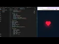 Vibrating Heart shape using Pure HTML CSS softtechinfo