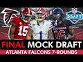 FINAL Atlanta Falcons 7-Round 2024 NFL Mock Draft With Trades