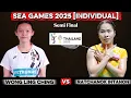 Wong Ling Ching (MALAYSIA) vs Ratchanok Intanon (THAILAND) | Sea Games 2025 Badminton