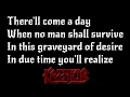 Kreator - Satan Is Real w/ Lyrics