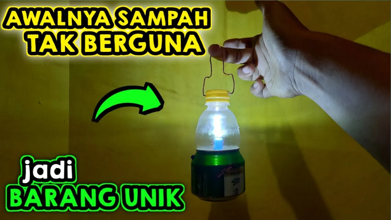 MEMBUAT LAMPU TANPA LISTRIK!! 100% HASILNYA....WOW....