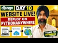 How to Deploy a Django Website for FREE PythonAnywhere Tutorial Day 10