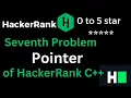 07 Hacker Rank Solution Pointer Pointer solution of Hacker Rank C Problem