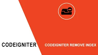 How to remove index php from URL in CodeIgniter using htaccess