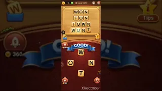 Word Connect Game 2022 - Levels 1371 1372 1373 1374 1375