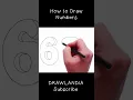 Unleash Creativity Kids Number Drawing Tutorial