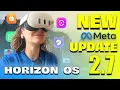 NEW UPDATE VR Meta Quest v2 7 v2 6