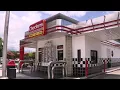 Rainwater spotted dripping onto several items causing contamination issues at Checker s