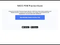 NACC PSW Practice Exam