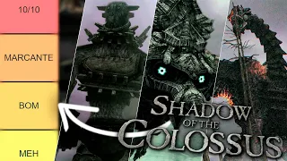 RANKEANDO OS COLOSSOS DE SHADOW OF THE COLOSSUS! - Qual o seu favorito?