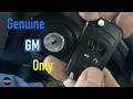 2012 - 2016 OEM GM Key Fob Flip Blade Replacement Transmitter Programming Chevrolet Sonic