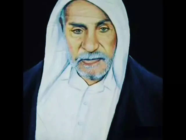 ⁣المرحوم الملا حسن بن منصور بمبي الديهي البحراني - ركوب العقيلة المحمل -بطوره