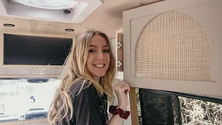 OUR BESPOKE CAMPER VAN INTERIOR! SPRINTER VAN BUILD SERIES
