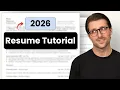 How To Write a Resume in 2026 Free Resume Template