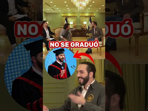 ¡BUKELE NO SE GRADUÓ DE LA UNIVERSIDAD! 😱