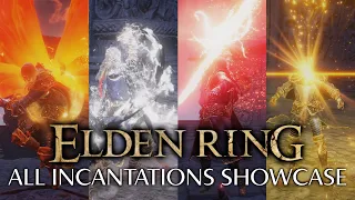ELDEN RING All Incantations Showcase Legendary Incantations - Every Miracle