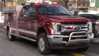 Syracuse Fire Department Mini 10 Responding