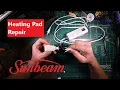Sunbeam Heating Pad Repair - Broken Cable