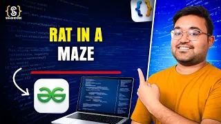 Rat in a Maze Problem Backtracking Explained Step by Step Java DSA