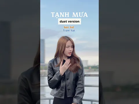 mời mọi người song ca ‘tạnh mưa’ cùng Trâm nhaaaa 🩷☂️ #thieubaotram #tanhmua