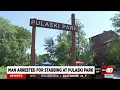 Man arrested for stabbing at Pulaski Park
