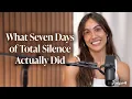 Sami Clarke on Her First Silent Retreat and What Seven Days of Total Silence Actually Did to Her