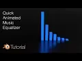 2 79 Blender Tutorial Quick 3D Animated Music Visualizer