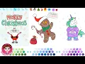 Christmas Coloring Game 2 - Fun Game For Kids