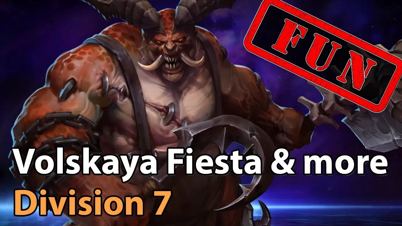 ► Heroes of the Storm: EPIC Fun - Volskaya Fiesta & more! - Division 7 - Heroes Lounge