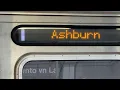 WMATA Subway Kawasaki 7k Series Silver Line Train from Largo to Ashburn