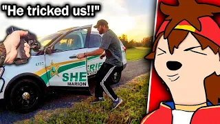 Man Calls The Police Then Steals Their Car... | Kenji Reacts