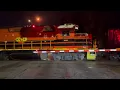 A Shot Of 3 South Carolina Central Local Trash Train In Darlington SC Heading To Florence SC Yard