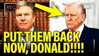 Federal Judge PILES ON Trump with BRUTAL OPINION