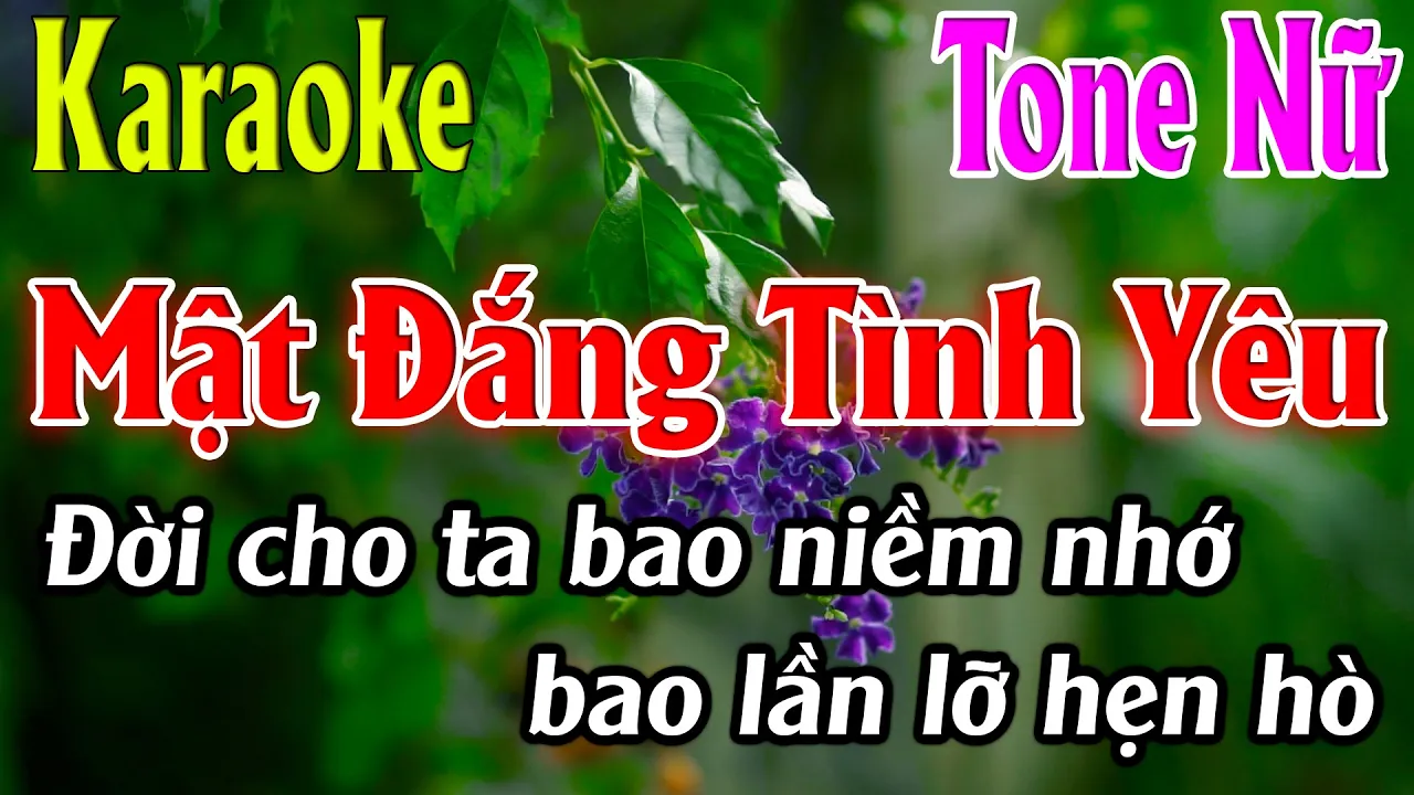 ☘️♥️☘️Mật Đắng Tình Yêu ☘️♥️☘️