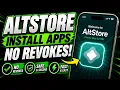 NEW AltStore iOS Sideload Apps Permanently No Revoke 2026