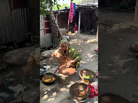 গ্রামের মা আর সন্তান