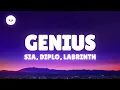 LSD - Genius (Lyrics) ft. Sia, Diplo, Labrinth