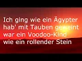 Ich ging wie ein Ägypter(Original)